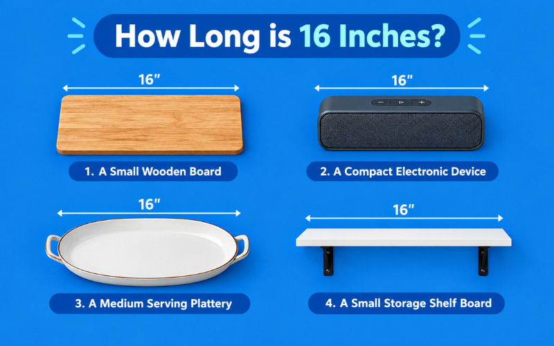 how long is 16 inches