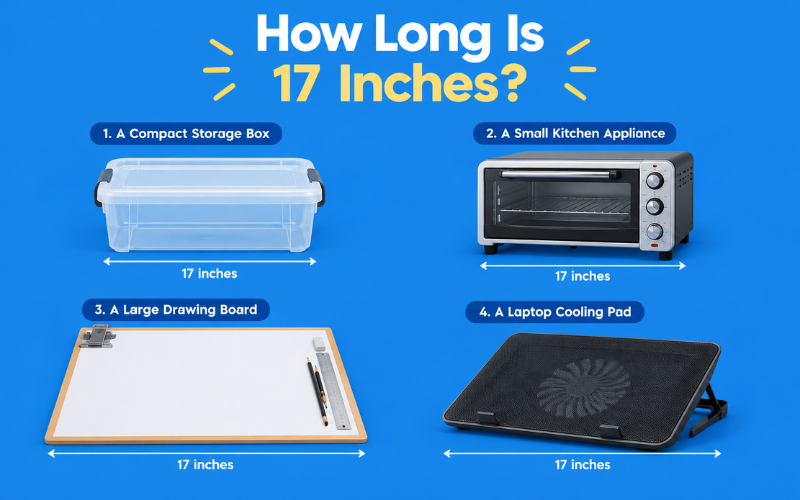 how long is 17 inches