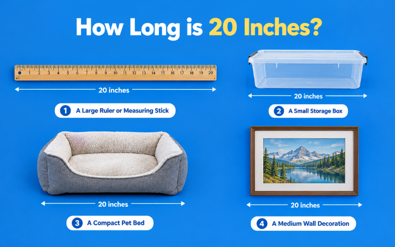 how long is 20 inches