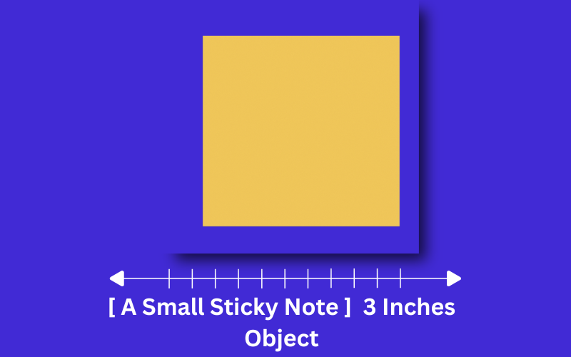 how long is 3 inches