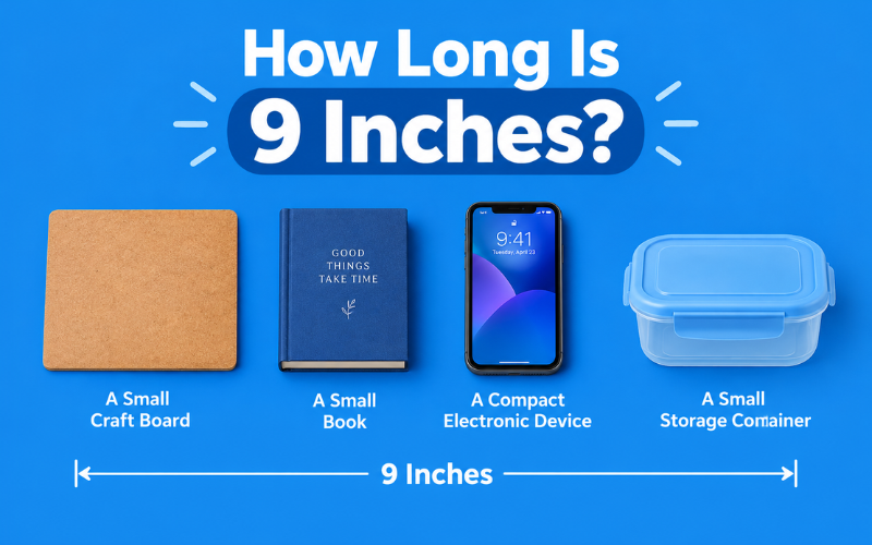 how long is 9 inches