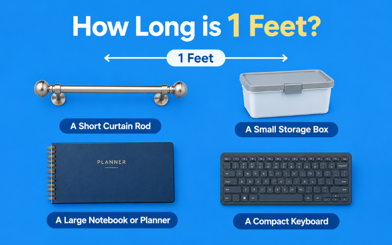 how long is 1 feet