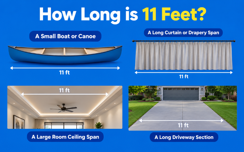 how long is 11 feet