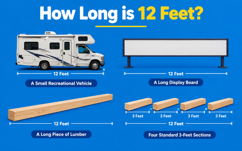 how long is 12 feet