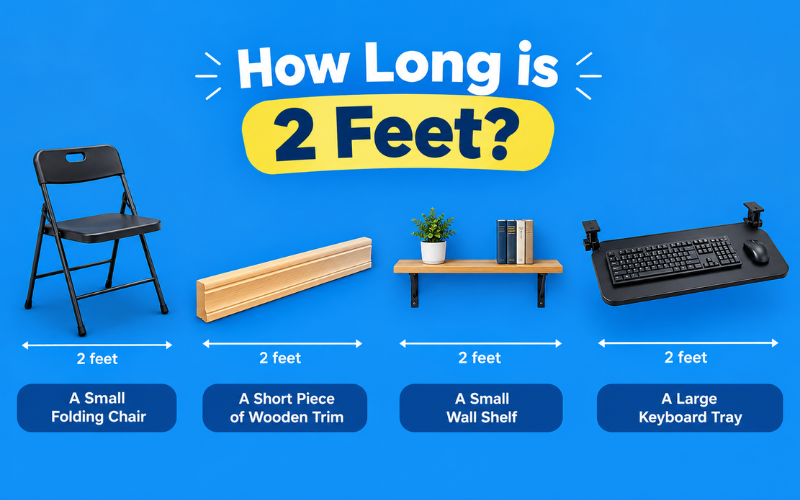 how long is 2 feet