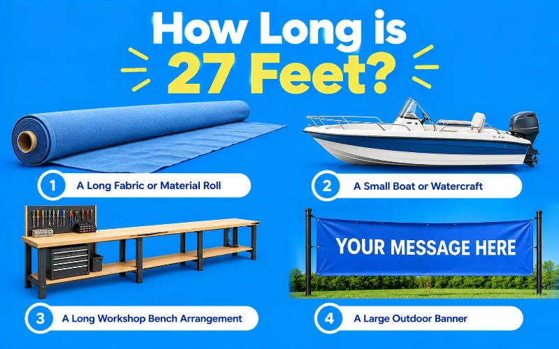 how long is 27 feet
