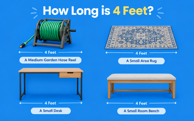 how long is 4 feet