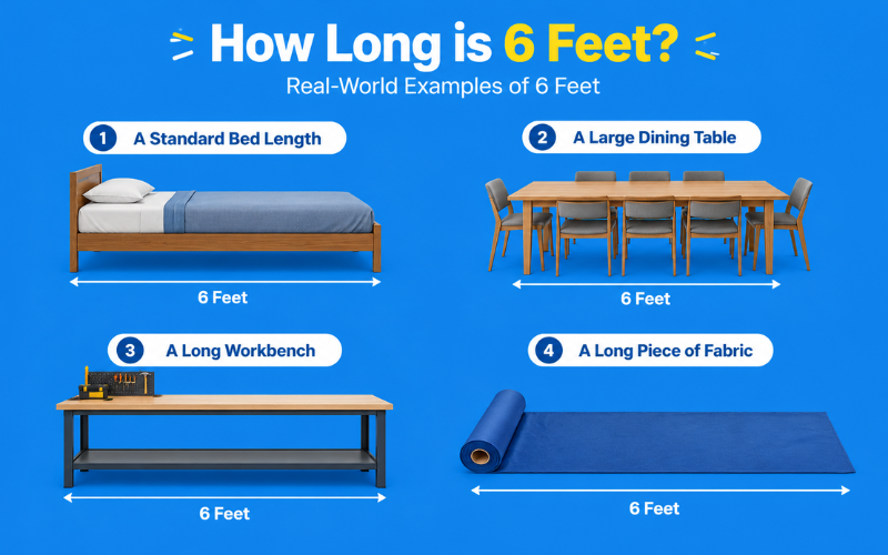 how long is 6 feet