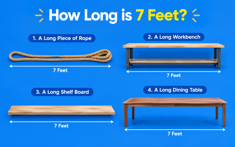 how long is 7 feet