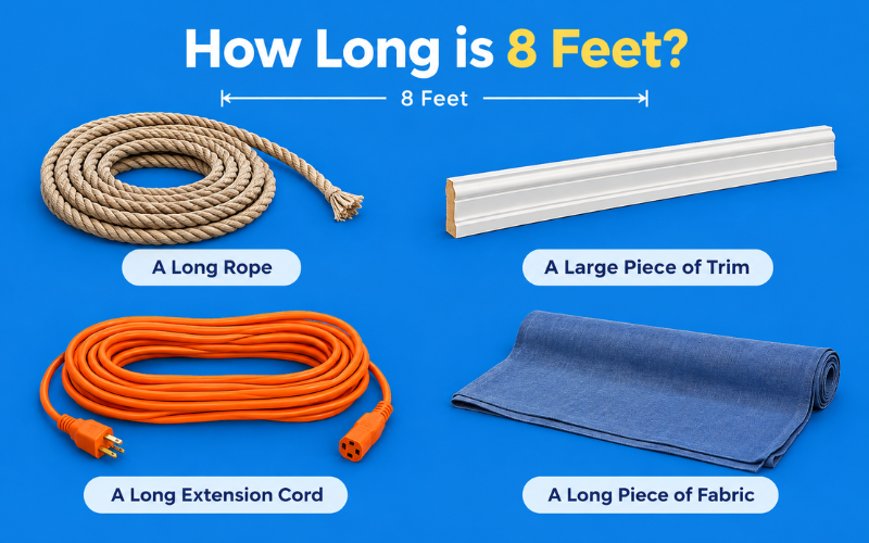 how long is 8 feet